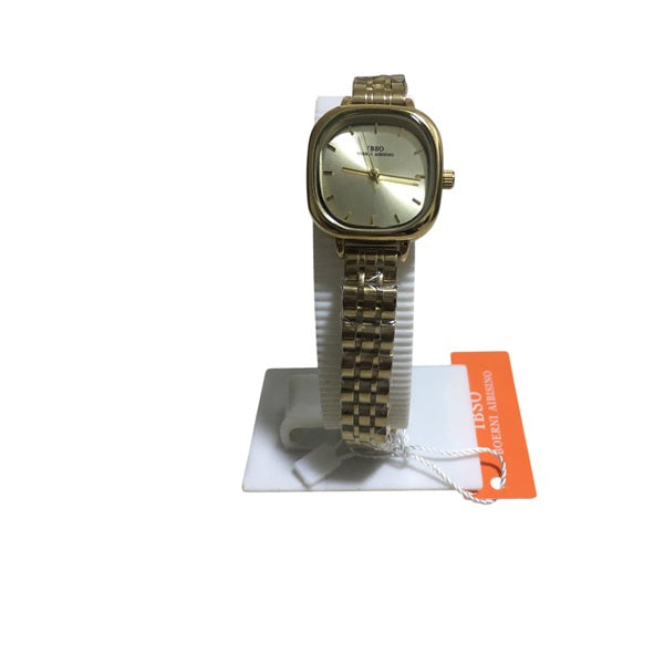 IBSO S9228L Women’s Elegant Stainless Steel Watch - Luxurious Gold Gold Design