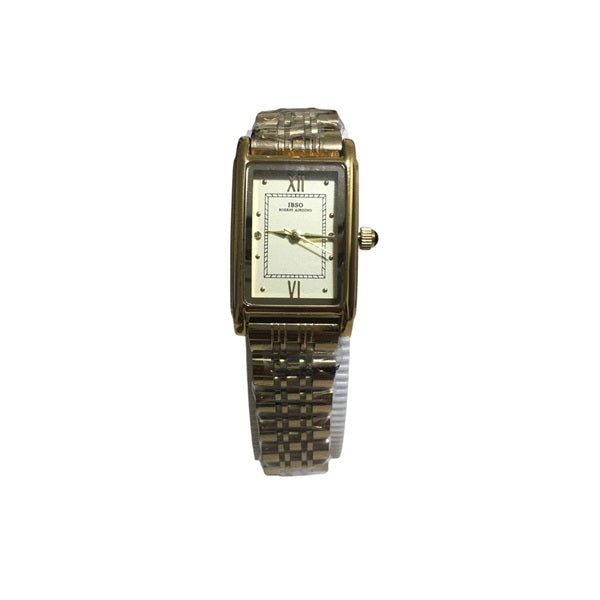 IBSO S9280L Women’s Stainless Steel Watch - Luxurious Gold Gold Design