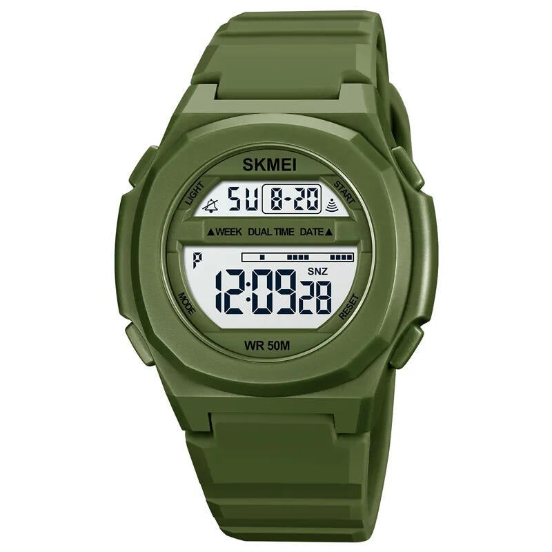 Skmei 1821 Army Green White