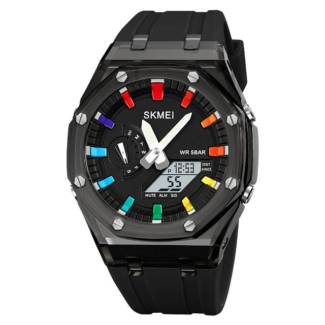 Skmei 2100 Black White