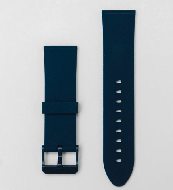 Skmei 1257 Blue Premium Silicone Watch Strap - Perfect for Active Lifestyles