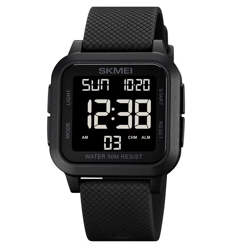 Skmei 1894 Black Black Multifunction Digital Men’s Sports Watch