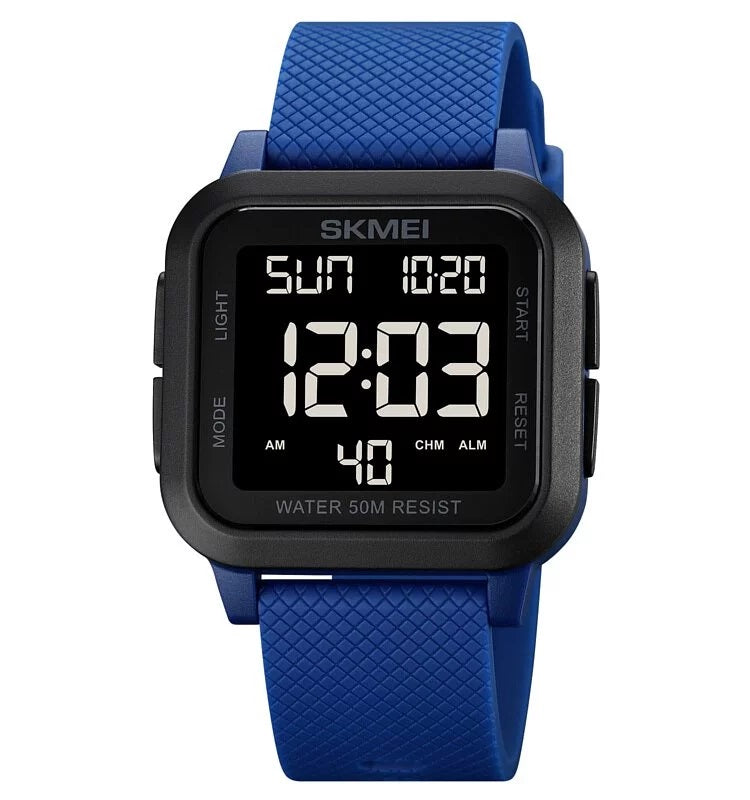 Skmei 1894 Blue Black Multifunction Digital Men’s Sports Watch