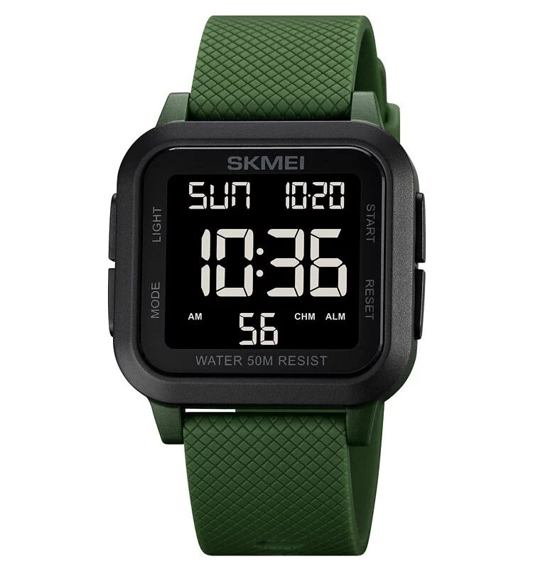 Skmei 1894 Green Black Multifunction Digital Men’s Sports Watch