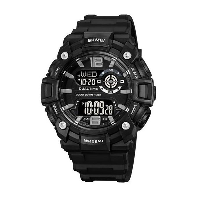 Skmei 2018 Black Black Multifunction Digital Men’s Sports Watch