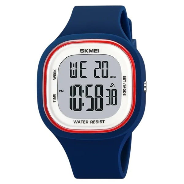 Skmei 2290 Blue Digital Sports Watch for Men - Waterproof Multifunctional